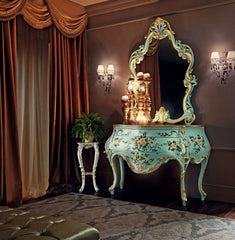 Luxury European Style Carving Dressing Table