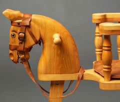Wooden Rocking Horse Toy For Kids
