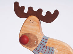 Handmade Wooden Deer Kids Toy