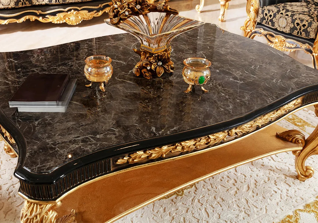luxury wooden center table