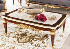Royal Wooden Carving Center Table