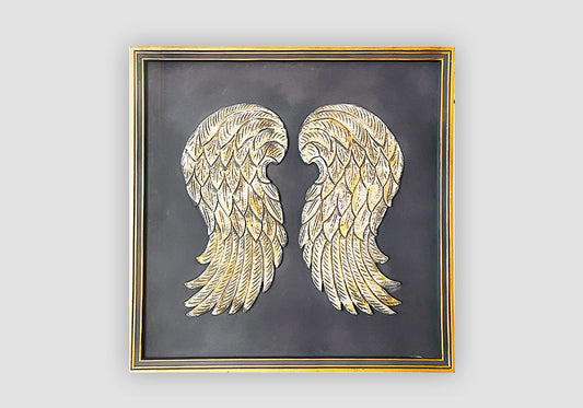 Rustic Hand-Carved Wooden Decorative Wall Hanging Art