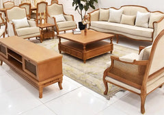 Brown color Classical Sofa Set