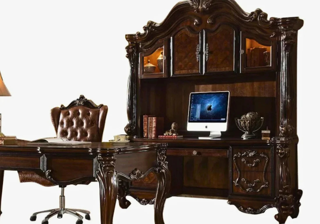 Wooden Hand Carved Office Table