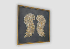 Rustic Hand-Carved Wooden Decorative Wall Hanging Art