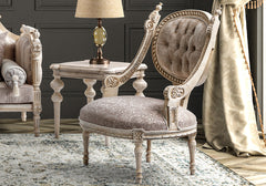 Luxury French Style Wooden Hand Crafted Sofa Set