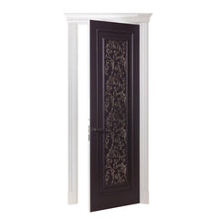 Royal European Textured Teak Wood Door