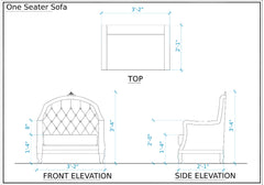 Luxury and Classic Design Wooden Handcrafted Sofa Set