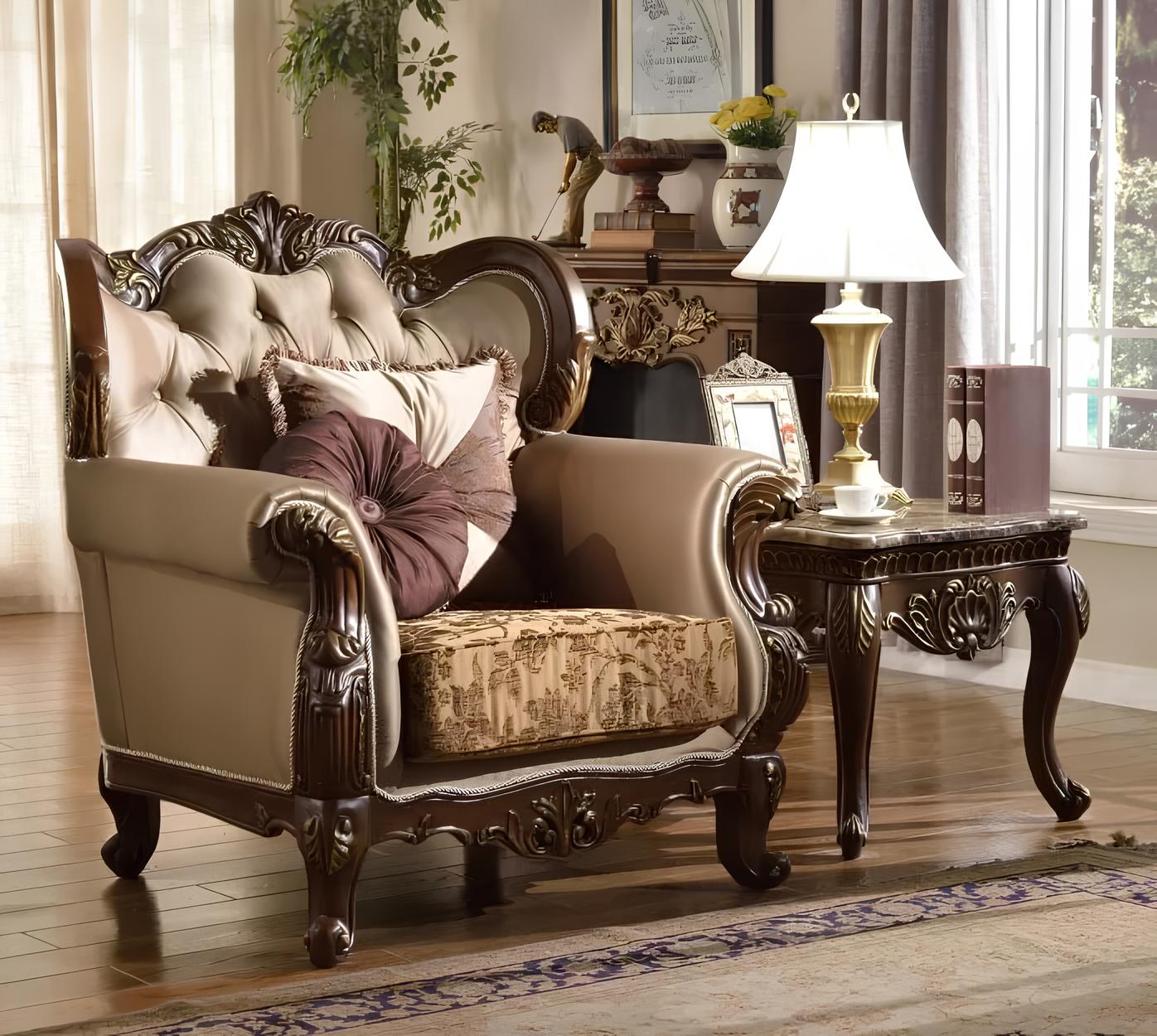 one seater sofa with corner table