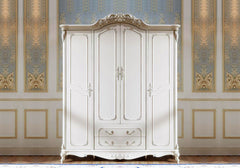 Luxury European Style Hand Carving wardrobe