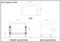 Premium and Luxury Style Lake Avenue Sofa Set
