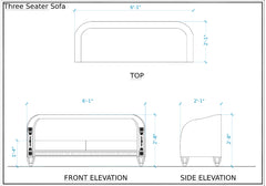 Premium and Luxury Style Lake Avenue Sofa Set