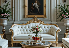 European Design Royal Grandeur wooden Carved Sofa Set