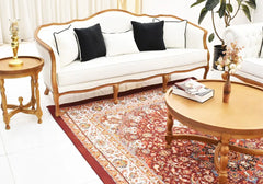 classical 3 seater sofa with table