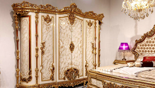 Royal And Exquisite Hand Carving Armoire
