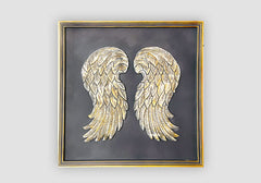 Rustic Hand-Carved Wooden Decorative Wall Hanging Art