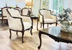 Beautiful and Classical Chairs and table
