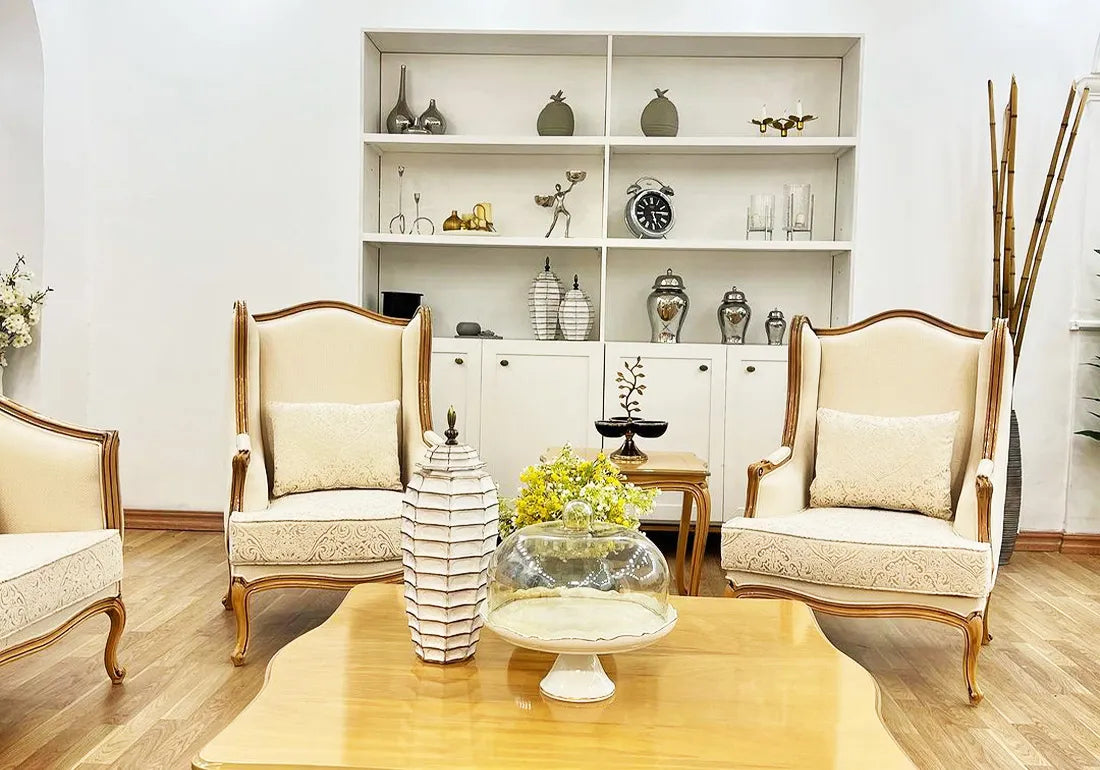 two sofa chairs