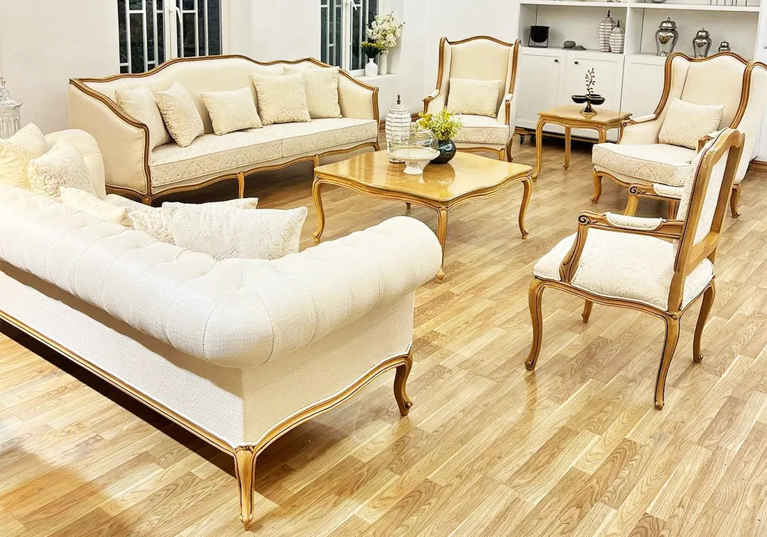 classical White Sofa set
