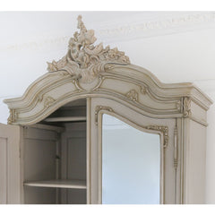 Royal Deep Carving Teak Wood Wardrobe