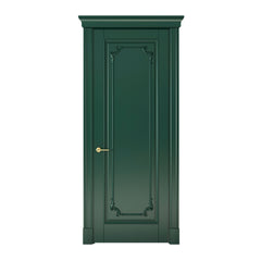 Minimalist Design Teak Wood Hand Carved Door