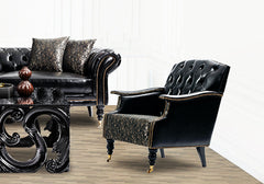 Luxury Classic Wooden Handcrafted Carving Sofa Set