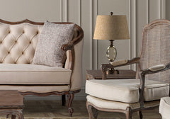 Luxury Antique Handcrafted Wooden French Style Sofa Set