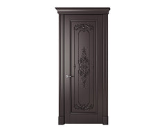 Classic European Style Hand Carved Wooden Door