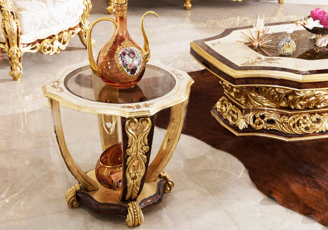 beautiful corner table