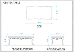 Classic Look Solid Wood Parga Sofa and Chair set