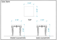 Luxury Look Classical Handmade Omaha Sofa Set