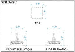 Classic Look Solid Wood Parga Sofa and Chair set