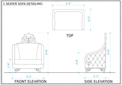 Royal And Luxury Heavy Wooden Crafted Sofa Set