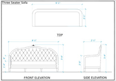 Luxury and Classic Design Wooden Handcrafted Sofa Set
