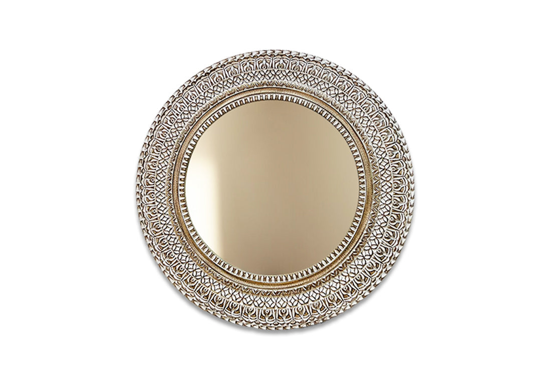 Rustic Carved Handcrafted Wooden Furniture Mirror