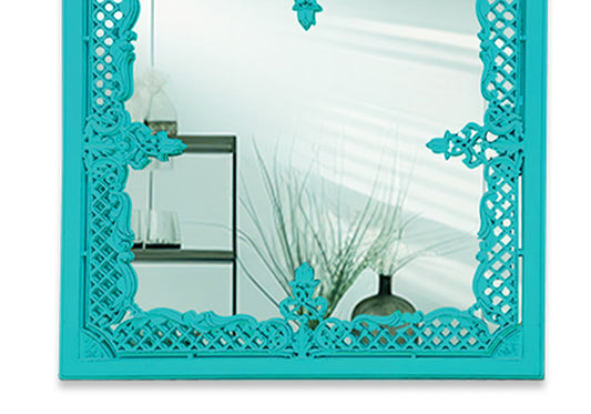 Classic Wooden Handicraft Carved Furniture Wall Mirror