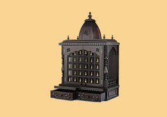 Small Pooja Mandir for Home with Doors