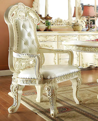 Luxury Traditional Glossy Dining Table Set